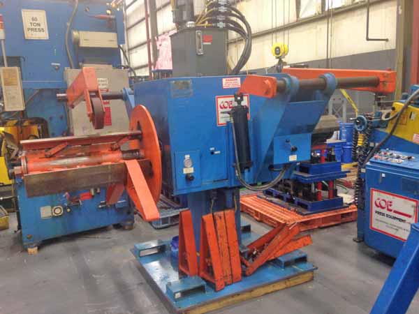 6,000 Lb COE Double End Coil Reel, 24 Width