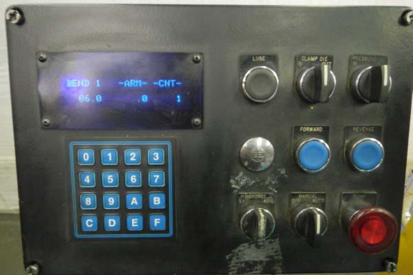 6 PINES MODEL 4 HORIZONTAL HYDRAULIC TUBE BENDER