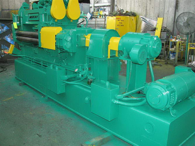 .074 x 54 MCKAY 4 Over 5 Backed-Up Straightener, 47 Passline, 20 HP