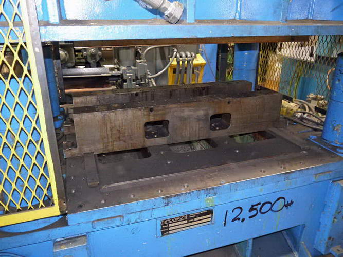 60 Ton PRO ECO Cut-Off Press, 37 LR (Between) x 35 FB Bet Posts, 4 Str, 15 HP