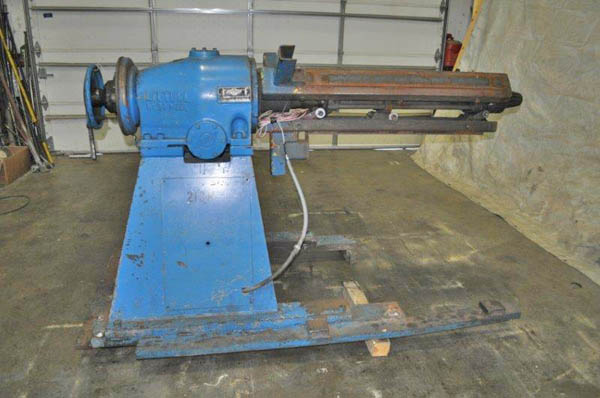 15,000 Lb LITTELL Uncoiler, 16 to 20 ID, 60 OD, 54 Width, Coil Car