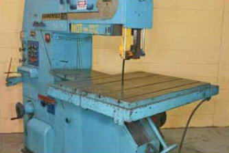 1 x 209 TANNEWITZ 3600MH Vertical Band Saw, 32 x 41 Table, 7-1/2 HP