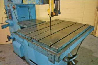 1 x 209 TANNEWITZ 3600MH Vertical Band Saw, 32 x 41 Table, 7-1/2 HP