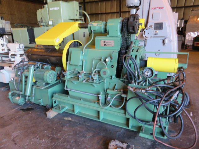 20,000 Lb PRODUCTION Motorized Uncoiler, 15 -21 ID, 60 OD, 50 Width, Coil Car