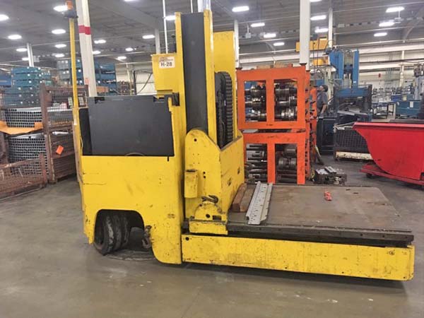 40000 Lb. ELWELL PARKER MODEL E21-415-40 ELECTRIC DIE HANDLER, 1965,