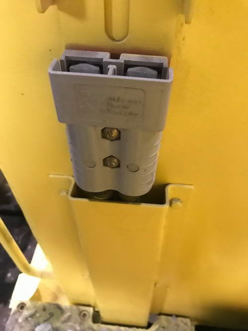 40000 Lb. ELWELL PARKER MODEL E21-415-40 ELECTRIC DIE HANDLER, 1965,