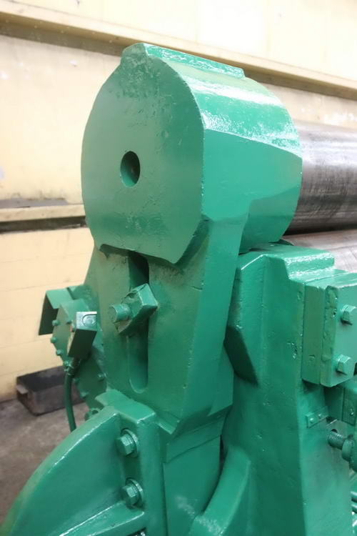 12' x 1/2 BERTSCH Initial Pinch Plate Roll, Rear Roll Adj, Air Drop End, 20 HP