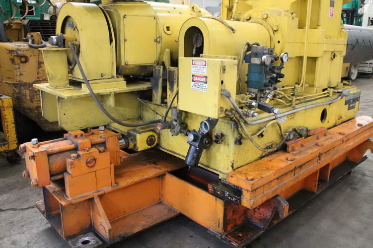 30,000 Lb HERR VOSS Motorized Coil Reel, 20 to 24 ID, 60 OD, 125 HP