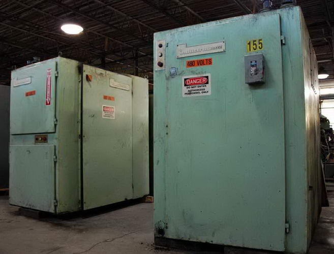 225 KW INDUCTROWELD WELDER W/HEAT EXCHANGER