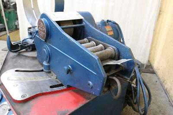 34 x .037 SPIRO Model 700N Spiral Duct Former, 18 & 24 Forming Heads, 10 HP