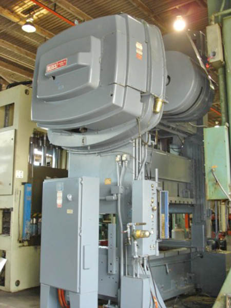 200 Ton BLISS MODEL SC2-200-72-42 SSDC PRESS, 1984,