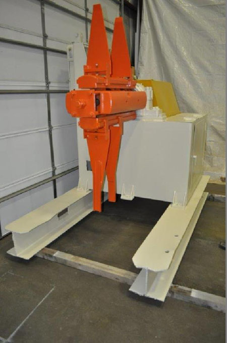 12,000 Lb ROWE Motorized Uncoiler, 19 to 23 ID, 72 OD, 37 Width