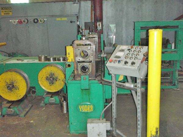 36 x 10,000 Lb YODER Model 4E36 Slitting Line