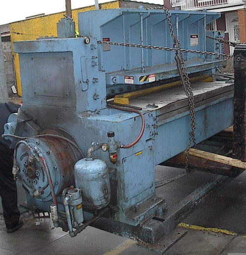 5/16 x 6' WYSONG ROWE MODEL 630RKB HI-SPEED SHEAR, 1980,