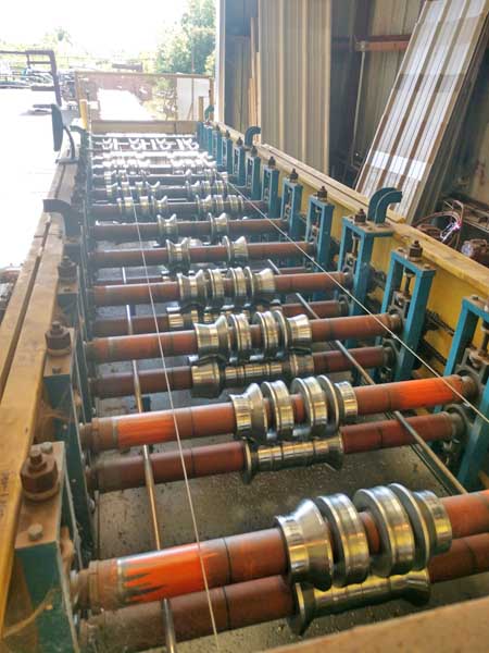 14-Stand ASC PBR-Panel Metal Roofing Roll Forming Line