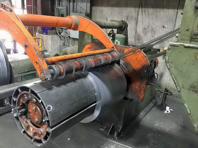 36 x 4.50 x 15,000 Lb YODER Slitting Line