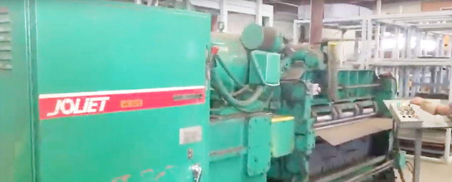 78 MCKAY Triple Backed Up Leveler, 9 Over 8, Entry Brush Rolls, 75 HP