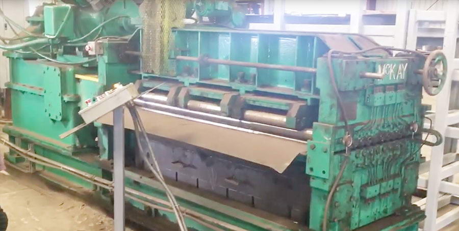 78 MCKAY Triple Backed Up Leveler, 9 Over 8, Entry Brush Rolls, 75 HP