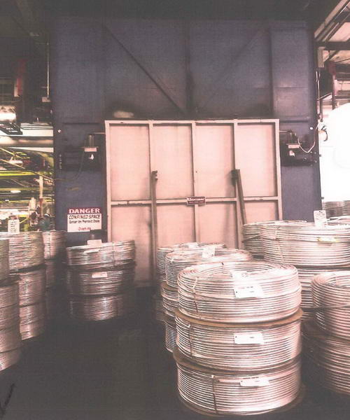 120 W. x 105 H. x 128 L. GASMAC CAR BOTTOM BATCH TYPE ANNEALING OVEN