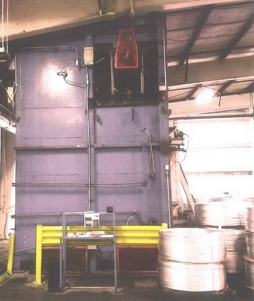 120 W. x 105 H. x 128 L. GASMAC CAR BOTTOM BATCH TYPE ANNEALING OVEN