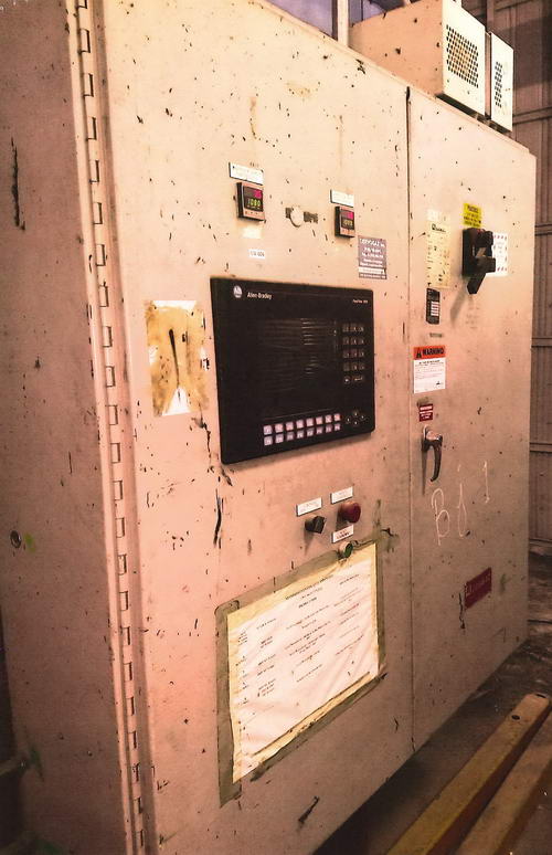 120 W. x 105 H. x 128 L. GASMAC CAR BOTTOM BATCH TYPE ANNEALING OVEN