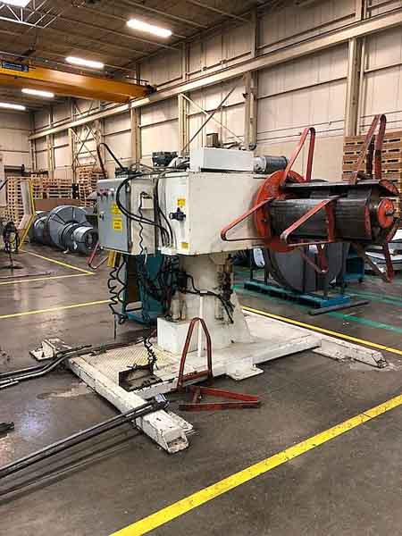 15,000 Lb COLT Double End Uncoiler, 60 OD, 30 Width