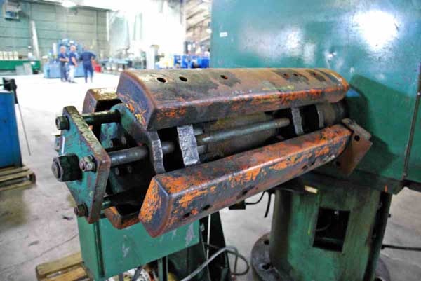 10,000 Lb ROWE Motorized Double End Uncoiler, 16 to 20 ID, 72 OD, 30 Width