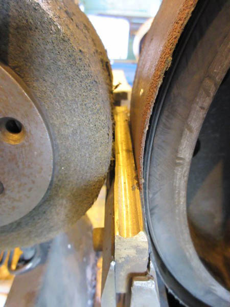 HAMMOND MODEL OD-2-WAB CENTERLESS BELT GRINDER