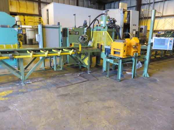 FRANKLIN MODEL 4280 BUILD F3358 CNC ANGLE SHEAR LINE, 2010,