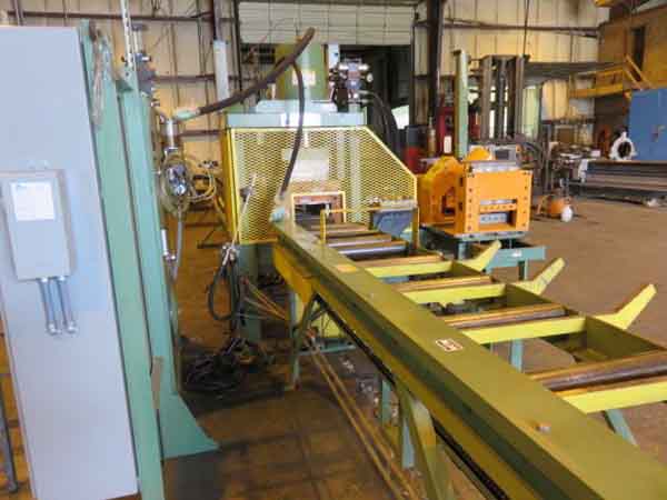 FRANKLIN MODEL 4280 BUILD F3358 CNC ANGLE SHEAR LINE, 2010,