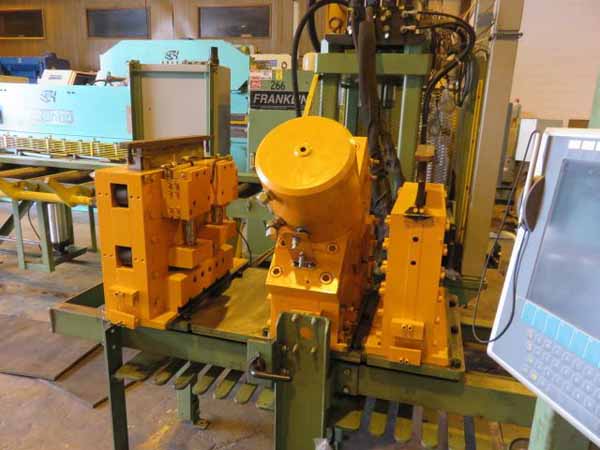 FRANKLIN MODEL 4280 BUILD F3358 CNC ANGLE SHEAR LINE, 2010,