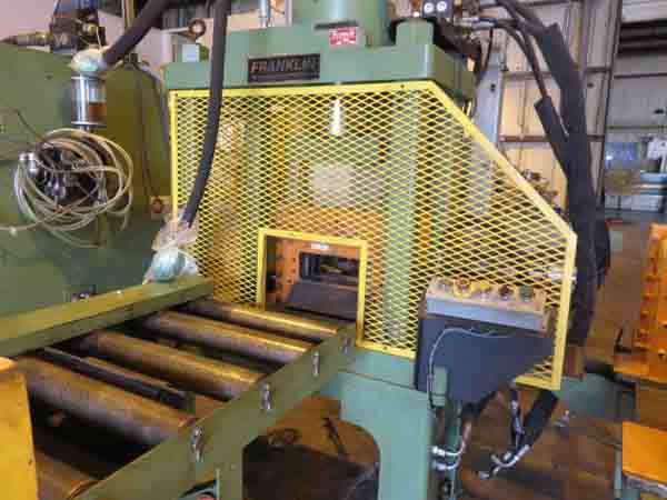 FRANKLIN MODEL 4280 BUILD F3358 CNC ANGLE SHEAR LINE, 2010,