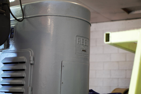 1 x 1-1/2 REED A21 3-Die Thread Roller, 2 HP