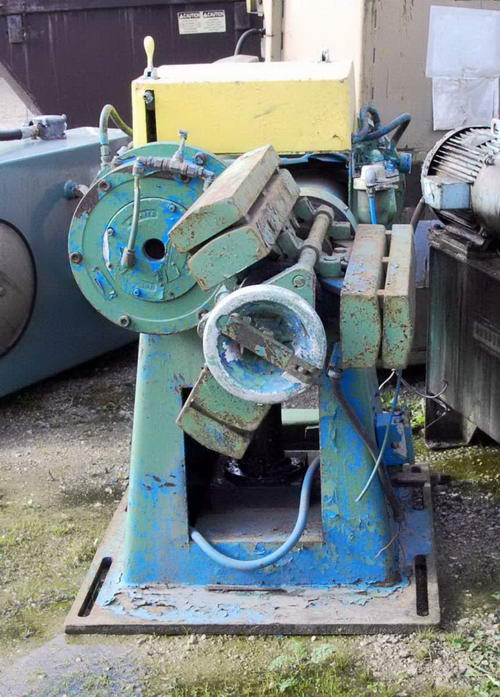 5,000 Lb COOPER WEYMOUTH Double End Uncoiler, 14 to 18 ID, 60 OD, 18 Width