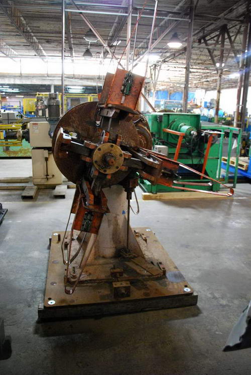 5,000 Lb CUSTOM Double End Uncoiler, 18 to 24 ID, 72 OD, 18 Width