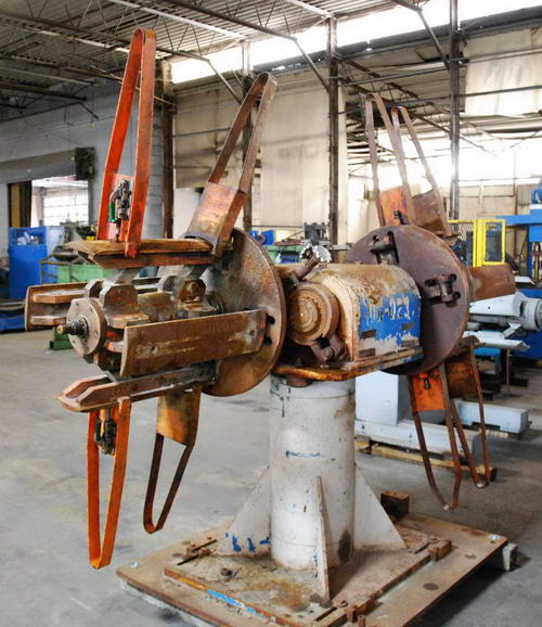 5,000 Lb CUSTOM Double End Uncoiler, 18 to 24 ID, 72 OD, 18 Width