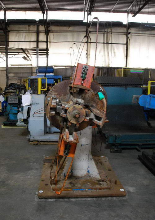 5,000 Lb CUSTOM Double End Uncoiler, 18 to 24 ID, 72 OD, 18 Width