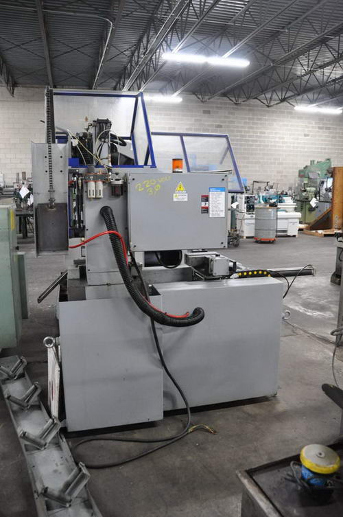 14-1/2 Blade DAKE EUROMATIC Non-Ferrous Cold Saw, 5-1/16 Rd, 4 Sq