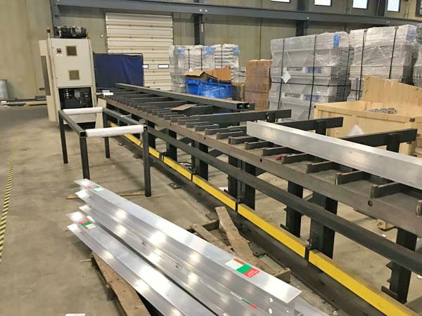 FICEP Beam / Drill Line, 40' L x 44' H Drill, 771 Lb Beam, PC Based CNC Controls