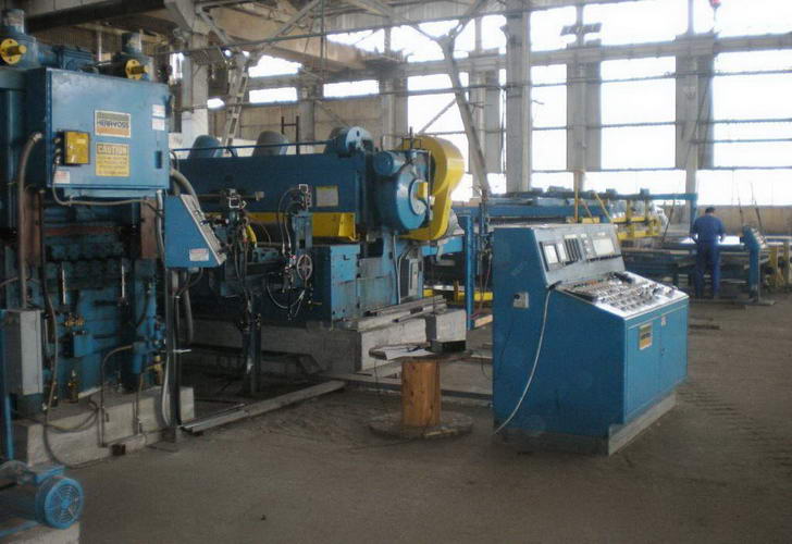 96 x .375 x 60,000 Lb HERR-VOSS Cut-To-Length Line, Stacker, L-R Direction