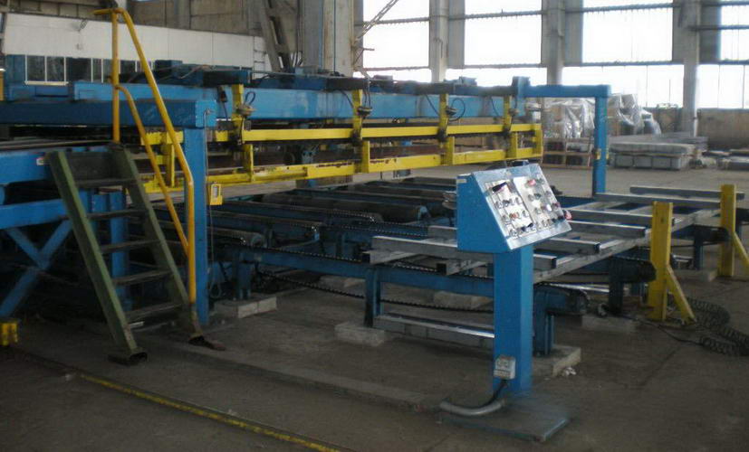 96 x .375 x 60,000 Lb HERR-VOSS Cut-To-Length Line, Stacker, L-R Direction