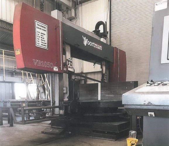 VOORTMAN Beam/Drill Line, 18 x 42 Cap, 1-9/16 Drill, Voortman CNC Control