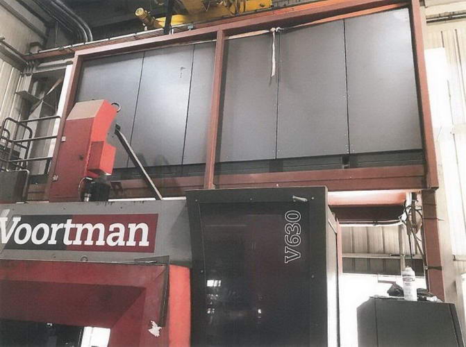 VOORTMAN Beam/Drill Line, 18 x 42 Cap, 1-9/16 Drill, Voortman CNC Control