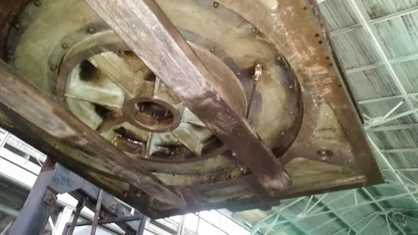 48 x 48 GIDDINGS & LEWIS AIR LIFT ROTARY TABLE