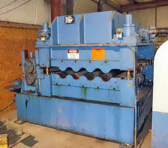 .500 x 72 DELTA 9-Roll Straightener, Center Flight Back-Ups, Entry Peeler