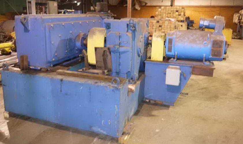 .500 x 72 DELTA 9-Roll Straightener, Center Flight Back-Ups, Entry Peeler