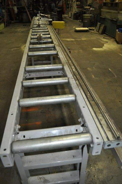 12 W KENTUCKY GAUGE Feeder, 12 W x 22' L Roller Conv Type, 24-Pos Controller