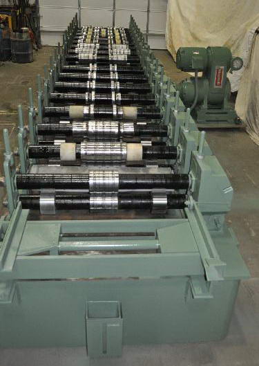 16-Stand BRADBURY Roll Former, 3.5 Spdl, 48 RS, 20 Hor, 4-7/8 - 6-7/8 Ver
