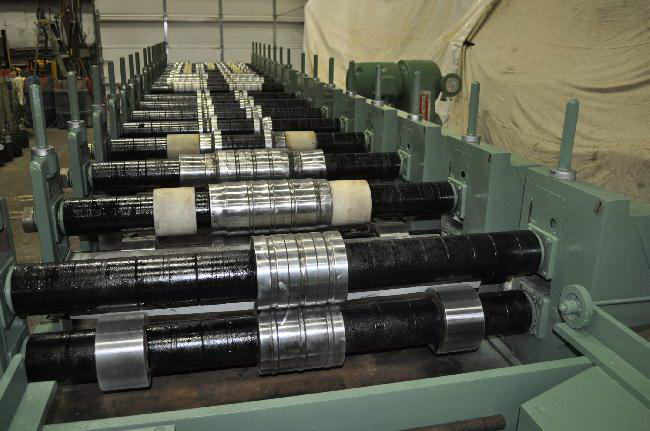 16-Stand BRADBURY Roll Former, 3.5 Spdl, 48 RS, 20 Hor, 4-7/8 - 6-7/8 Ver