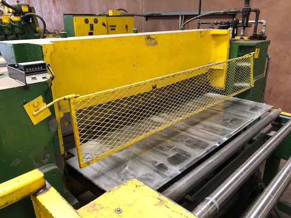 60 x .090 x 25,000 Lb MCKAY Cut-To-Length Line, 12' Stacker, L-R Direction